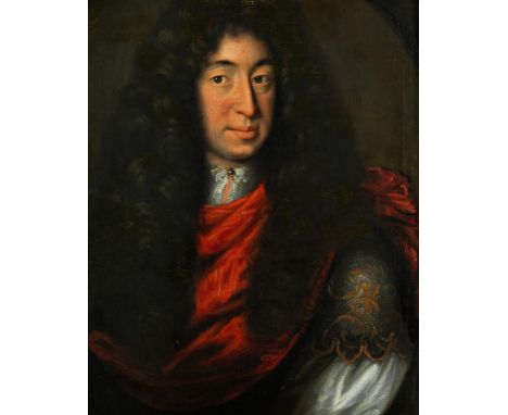 Französischer Hofmaler des 18. JahrhundertsBILDNIS DES KURFÜRSTEN MAXIMILIAN II EMANUEL VON BAYERN (1662-1726)Öl auf Leinwand