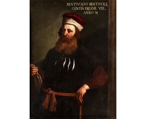 Giovanni Francesco Barbieri, genannt „Il Guercino“, 1591 Cento – 1666 BolognaPOSTHUMES BILDNIS EINES BOLOGNESER HERRSCHERS DE
