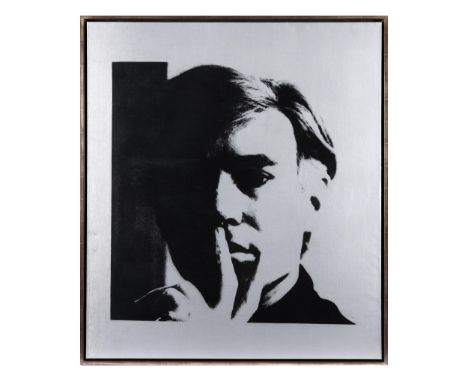 Andy Warhol, 1928 Pittsburgh – 1987 New York SELBSTPORTRAIT, 1966Serigraphie auf Leinwand.Verso gestempelt „Sunday B. Morning