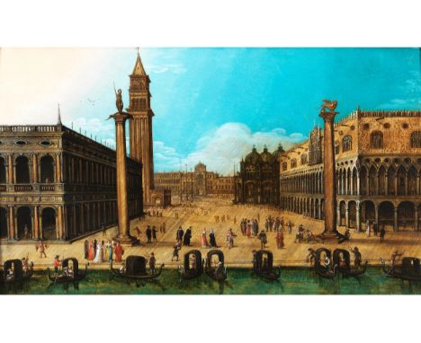 Louis de Caullery, um 1580 Cambrai – um 1621 Antwerpen, zug.VENEDIGANSICHT DER PIAZZETTA VON SAN MARCO MIT BLICK NACH NORDEN 