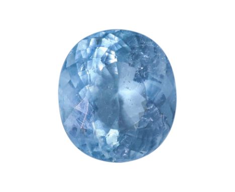 AN UNMOUNTED MOZAMBIQUE 'PARAIBA' TOURMALINE
Featuring an oval shaped tourmaline weighing approximately 2.354 Cts. Accompanie