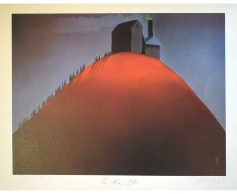 Mackenzie Thorpe - Signed limited edition print - To The Job A.P. 44/85, signed, titled and numbered in pencil, 49.5cm x 61cm