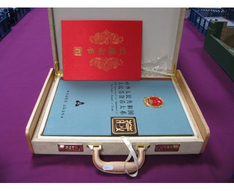 A Grand Collection of RMB Currencies of The Peoples Republic of China, presented in a book format and includes the first set 