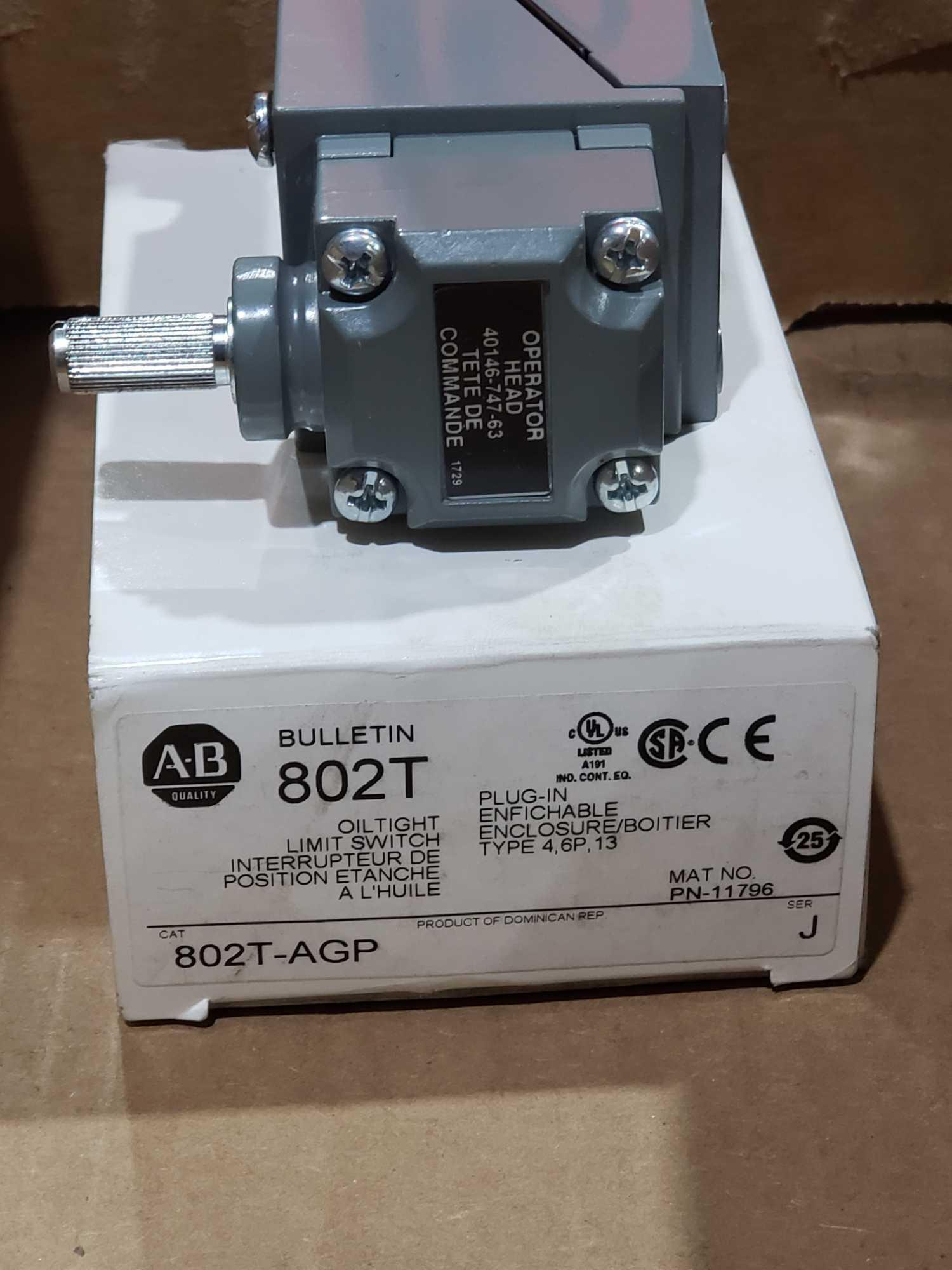 Allen Bradley Catalog number 802TAGP. New in box. This item can be