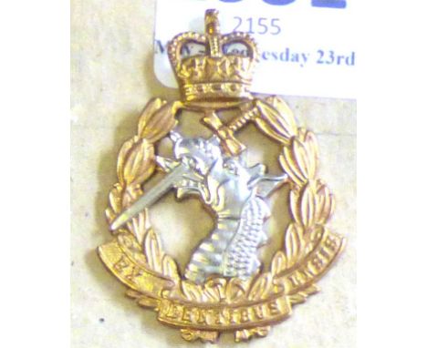 British Corps -Royal Army Dental Corps - Bi-Metal QC(Pre1953)                     