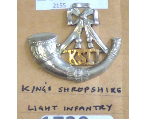 British Regiment - Light Infantry - King's Shropshire Light Infantry - Bi-Metal