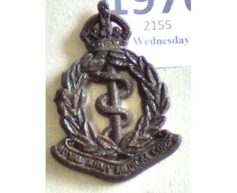 British Corps -Royal Army Medial Corps - KC Plastic (War Economy)                           