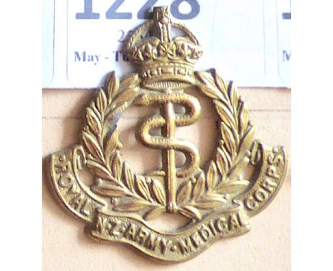 New Zealand - Royal New Zealand Army Medical Corps -  Brass, KC