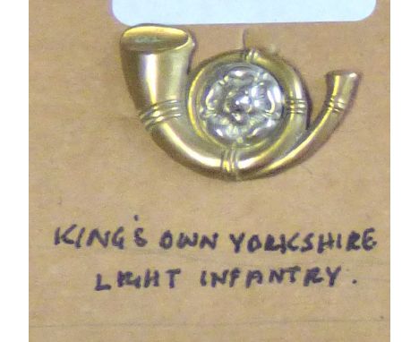 British Regiment - Light Infantry - Kings Own Yorkshire Light Infantry - Bi-Metal