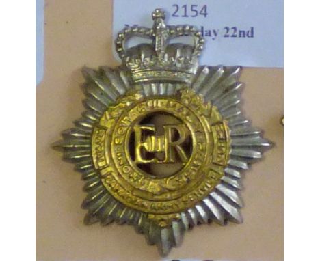 Canada - Royal Canadian Army Service Corps Cap badge - Bi-Metal QC
