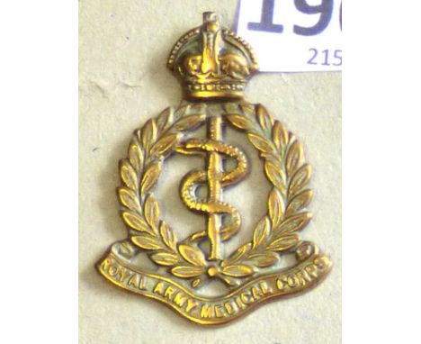 British Corps -Royal Army medial Corps -KC Brass                                   
