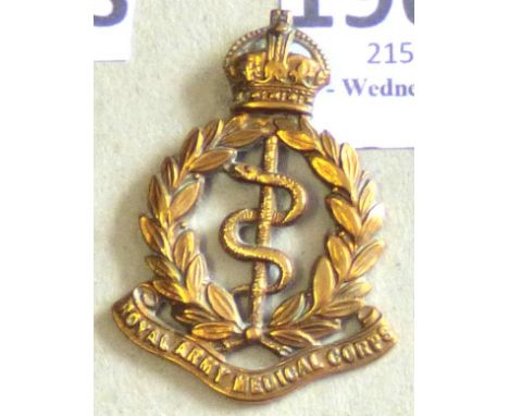 British Corps -Royal Army Medial Corps - Brass KC                                          