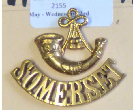 Somerset Light Infantry(Prince Albert's) - Bugle/Somerset - Brass                                     