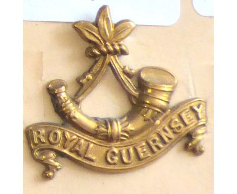 Royal Guernsey Militia Light Infantry - Brass(T)