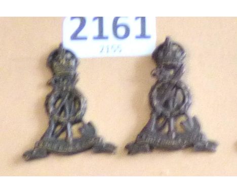 Royal Pioneer Corps-KC Bronze Pair 