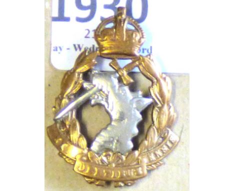 British Corps -Royal Army Dental Corps - Bi-Metal KC                                     