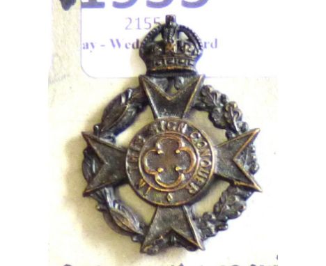 British Corps -Royal Army Chaplains Dept (Christian) - Blackened KC         