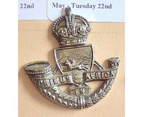 South Africa-1st Infantry - Durban Light Infantry - w/m KC