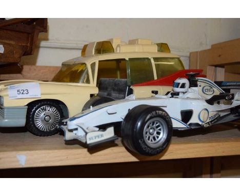 Model Ambulance and a racing car (2)