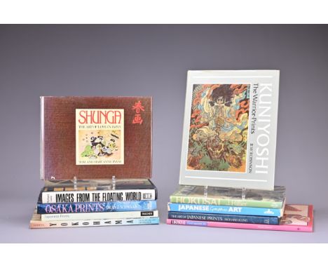 TEN BOOKS ON JAPANESE ART TO INCLUDE: 'Osaka Prints', by Dean J. Schwaab, published by John Murray; 'Yokohama: Prints from Ni
