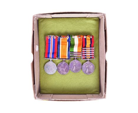 An unofficially named medal group awarded to one J. Birch of the Somerset Light Infantry and later a Merchant Marine Reserve.