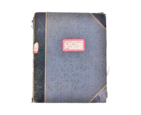 Local Interest - a 19th Century scrap book of newspaper cuttings related to Bristol news, particularly the Bristol Times & Mi