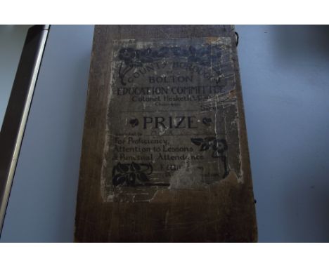Bolton Education Committee prize compass set 