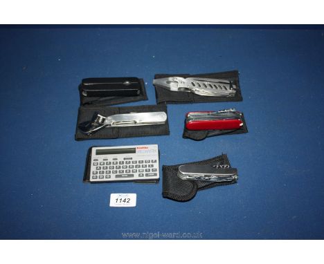 Five multi-handy tools and a Spellmaster.