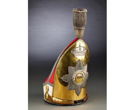 Militaria Deutschland - Preussen : Preussen: Grenadiermütze M/1894 für Offiziere im im Kaiser Alexander Garde - Grenadier - R