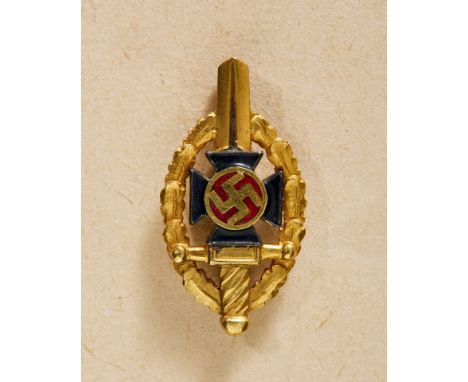 Deutsches Reich 1933 - 1945 - Führende Persönlichkeiten des 3.Reiches : Adolf Hitler - Persönliches Mitgliedsabzeichen der Na