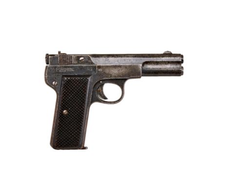 Historische Feuerwaffen - Erlaubnispflichtige Waffen : Pistole Mod.: Langenhahn S.Nr.: 33765 Kaliber: 7,65mm Brw. mit kaiserl