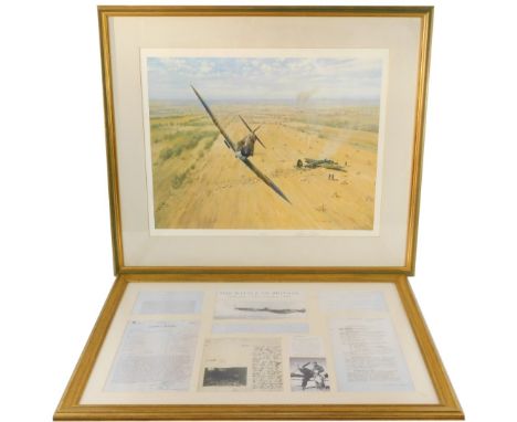 After Gerald Coulson. Harvest 1940, limited edition print, with guild stamp, signed in pencil to margin, 55cm x 70cm, framed 