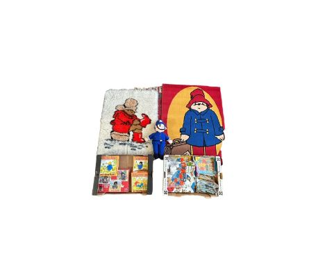 Paddington Bear collection, generally excellent in excellent to good plus boxes (where present), with pair of curtains and ru