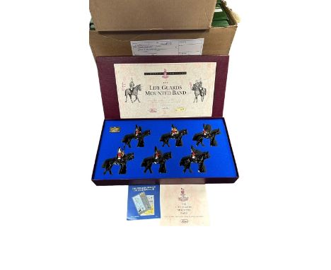 Britains. Life Guards Mounted Band Set 2 No. 5295, limited edition no. 2254, generally excellent in excellent maroon box with