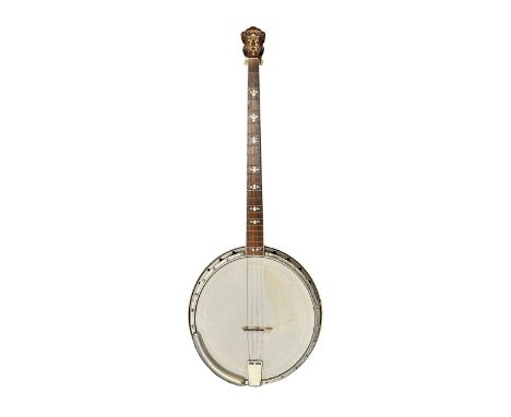 May bell banjo green deals mother of pearl