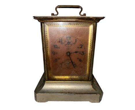 Kienzle carriage clock with key. 