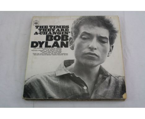 Vinyl - Bob Dylan. A collection of 8 LP's to include 'The Times they are a changin', Bringing it all back home, Freewheelin, 