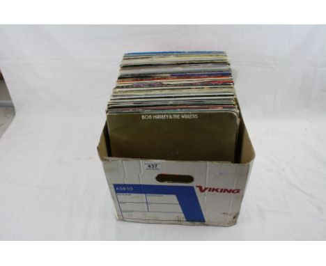 Vinyl - Collection of approx 80 LP's spanning decades and genres to include Bob Marley, Rolling Stones, Elton John, Kate Bush