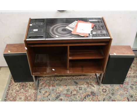 Musical equipment - Bang &amp; Olufsen Beocenter 2000 system cabinet with record deck, cassette player and tuner.  Untested