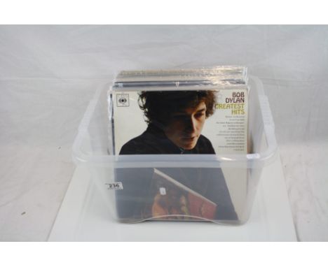 Vinyl - Collection of 25 Rock &amp; Pop LP's to include Bob Dylan, Supertramp, Talk Talk, Traffic, Tears for Fears, Ultravox 