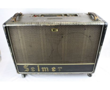 Guitar Amp - A 1960's Selmer Zodiac Twin 30 amplifier. In used condition with various repair/work required as advised in 2017