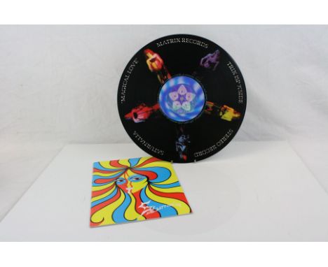 Vinyl - Saturnalia Magical Love picture LP matrix TRIX1 with 3d label along with booklet and ticket, excellent condition thro