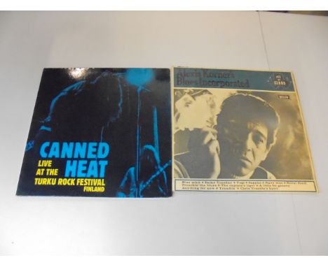 Vinyl - Canned Heat - Live At The Turku Rock Festival Finland on Bear Tracks Records (BTS 964410) together with Alexis Korner