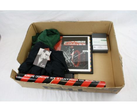 Music Memorabilia - U2 promo items including: U2 The Best Of 1990-2000 (Rare, new &amp; unused, 2002 UK promotional only Zipp