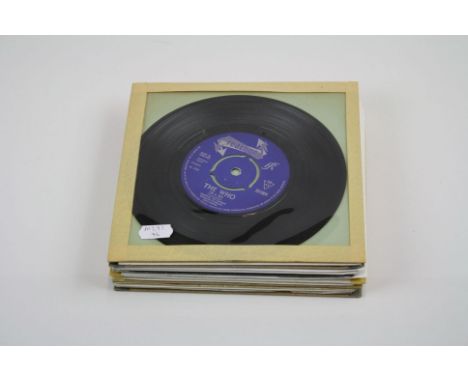 Vinyl - 14 The Who singles. Modtastic pack of 14 The Who and Related singles mainly 1960's originals, Condition varies