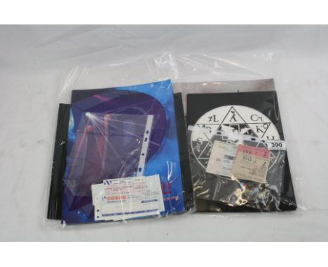 Music Memorabilia - Three Deep Purple concert programmes (Slaves and Masters 1991, Rapture of the Deep &amp; 87 World Tour) a