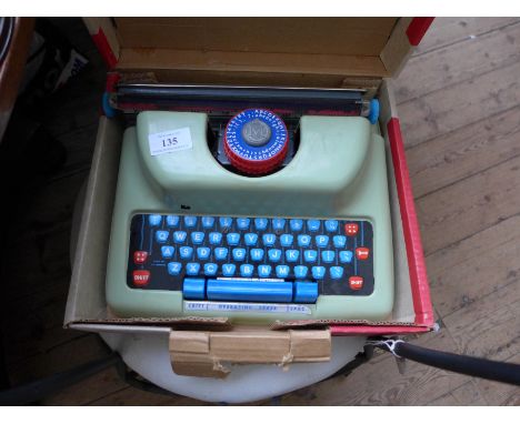 Mettoy 'Prefect' child's typewriter in original box
