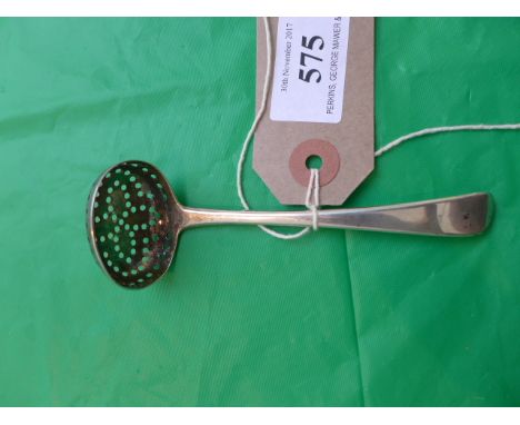 Georgian sifter ladle (London 1804)