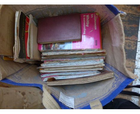 Selection of Ordnance Survey road and town maps, road map of England and Wales