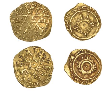 Fatimid, al-Mu‘izz (341-365h), Quarter-Dinar, mint and date off flan, 0.93g (A 698; ICV 821); al-Mustansir (427-487h), Quarte